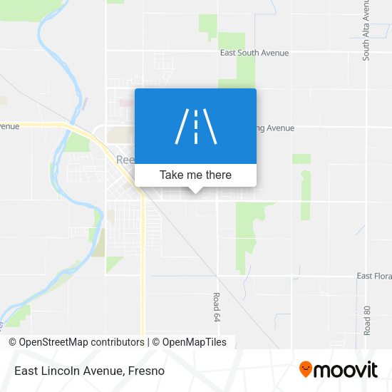 Mapa de East Lincoln Avenue
