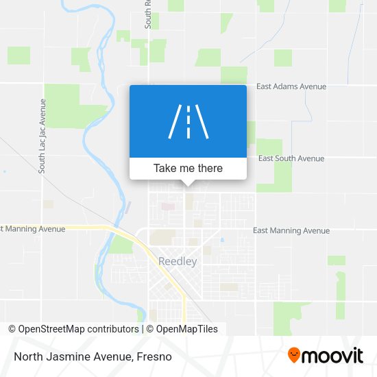 Mapa de North Jasmine Avenue