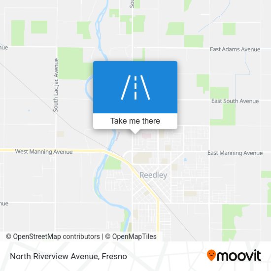 Mapa de North Riverview Avenue