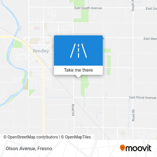 Mapa de Olson Avenue