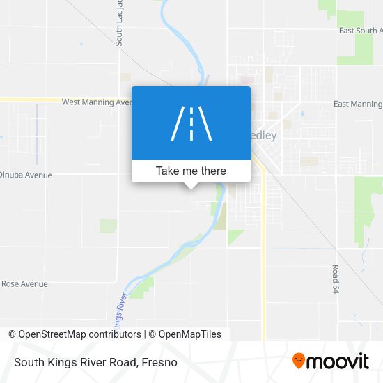 Mapa de South Kings River Road