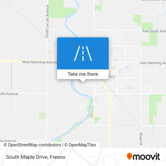 Mapa de South Maple Drive