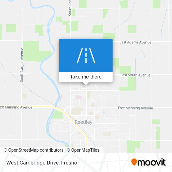 West Cambridge Drive map
