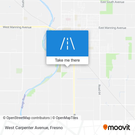 Mapa de West Carpenter Avenue
