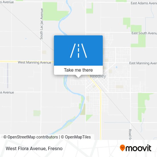 Mapa de West Flora Avenue