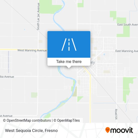Mapa de West Sequoia Circle