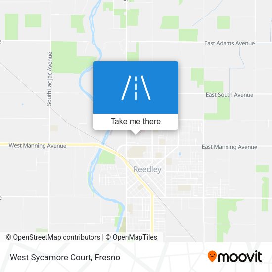 West Sycamore Court map