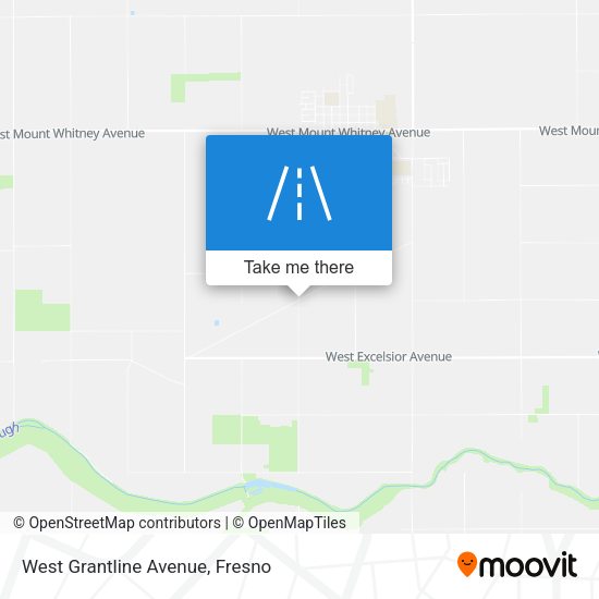 Mapa de West Grantline Avenue