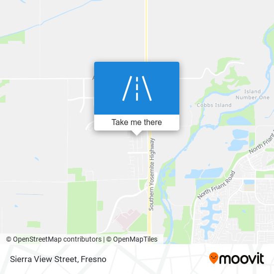 Sierra View Street map