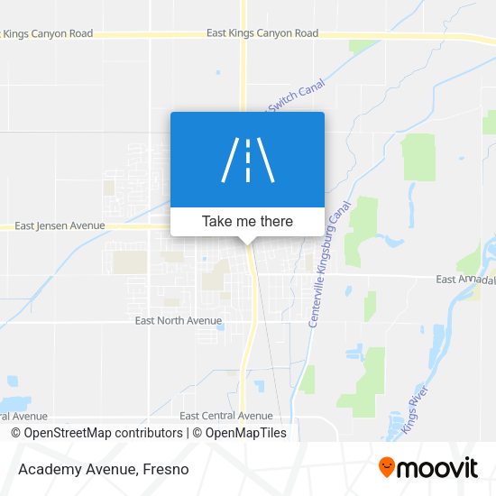 Academy Avenue map