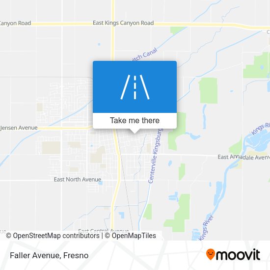 Mapa de Faller Avenue