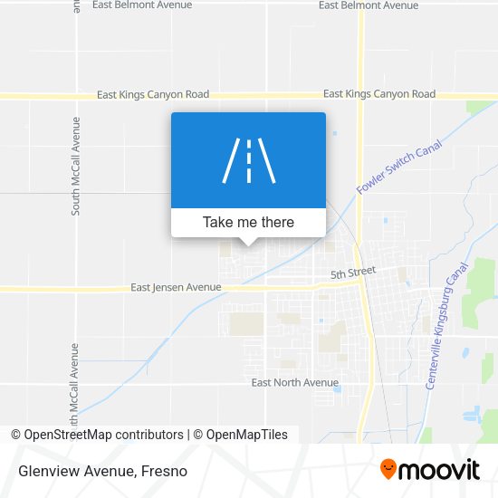 Mapa de Glenview Avenue