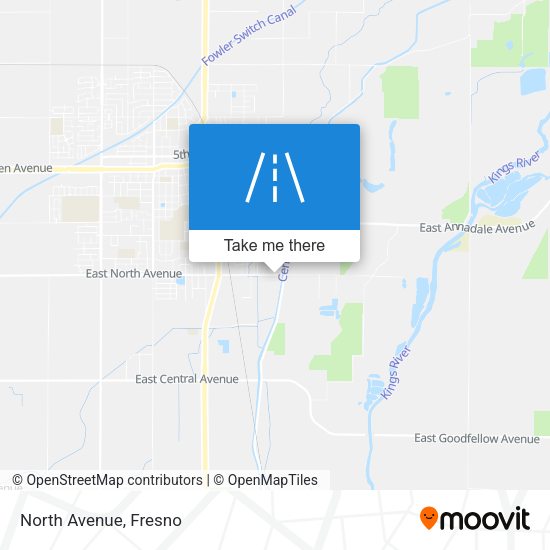 Mapa de North Avenue