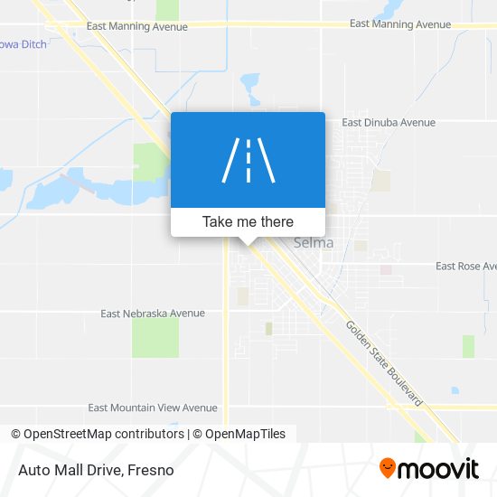 Auto Mall Drive map