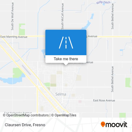 Mapa de Claursen Drive