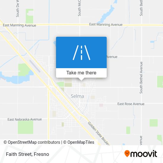 Mapa de Faith Street