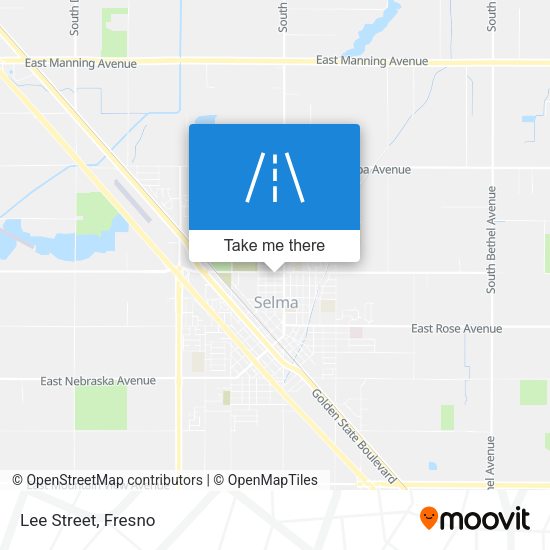 Mapa de Lee Street