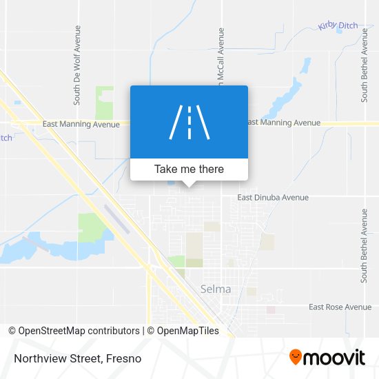 Mapa de Northview Street