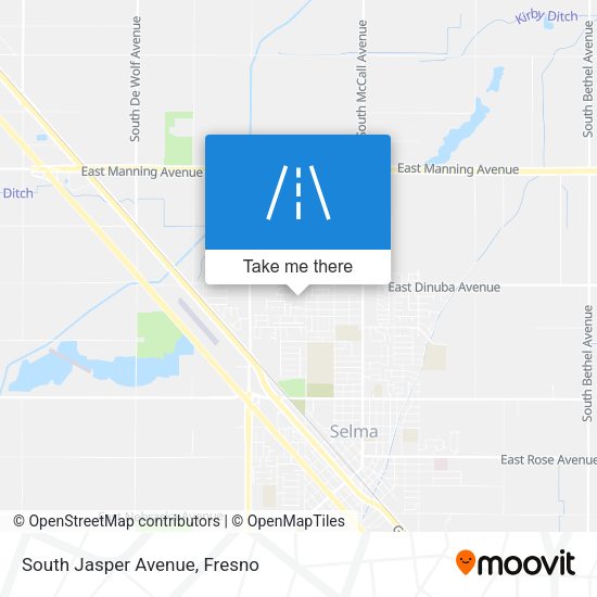 Mapa de South Jasper Avenue