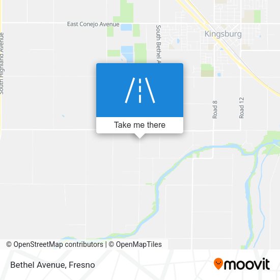 Bethel Avenue map