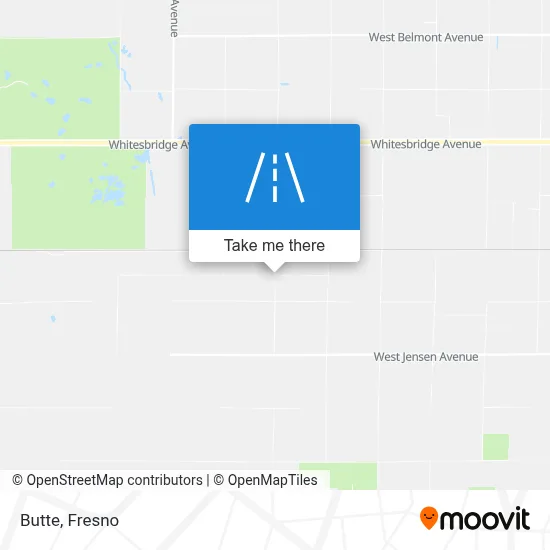 Butte map