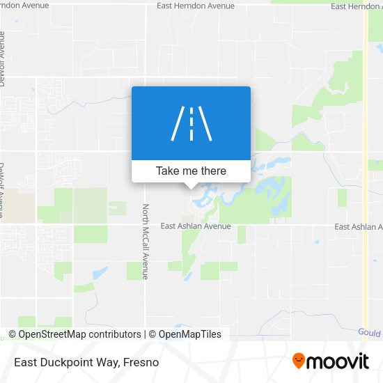Mapa de East Duckpoint Way