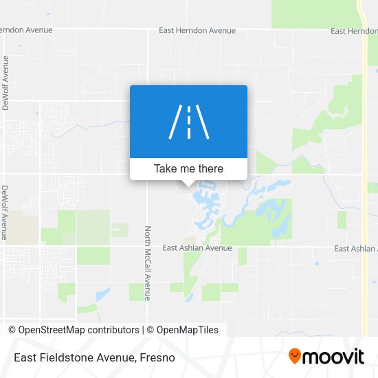 East Fieldstone Avenue map