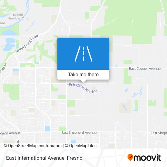 East International Avenue map