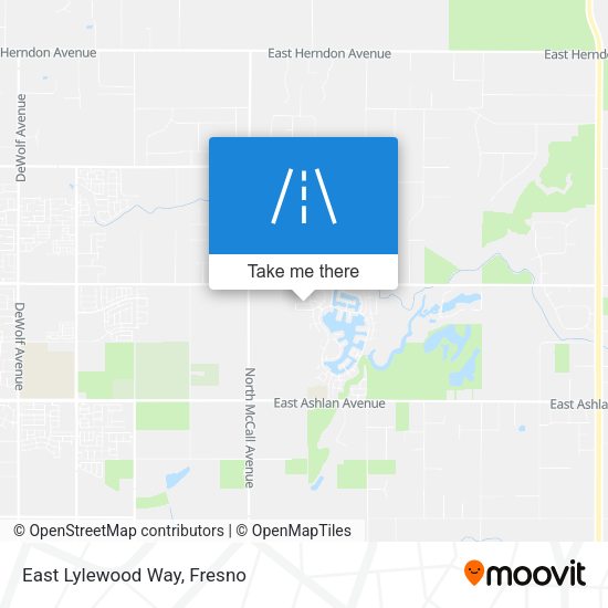 Mapa de East Lylewood Way