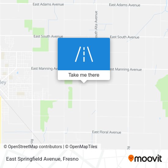 East Springfield Avenue map