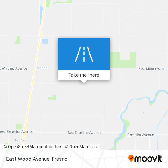 Mapa de East Wood Avenue