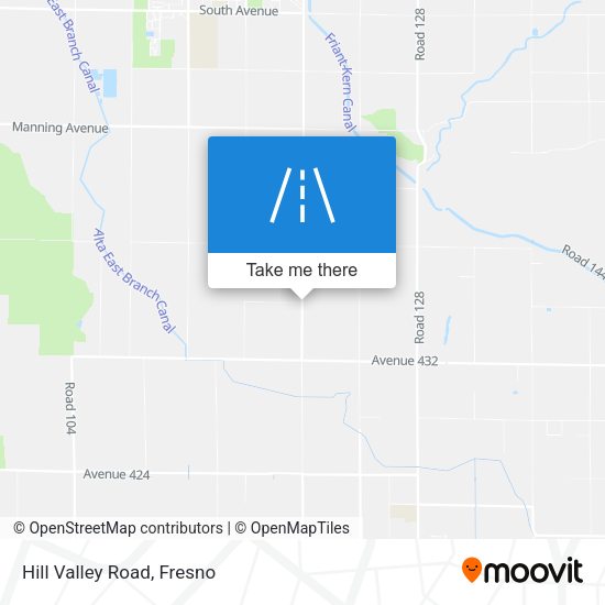 Hill Valley Road map