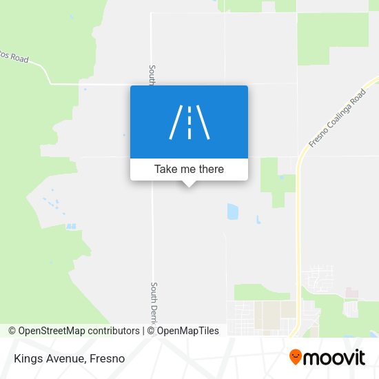 Mapa de Kings Avenue
