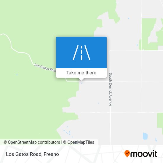 Mapa de Los Gatos Road