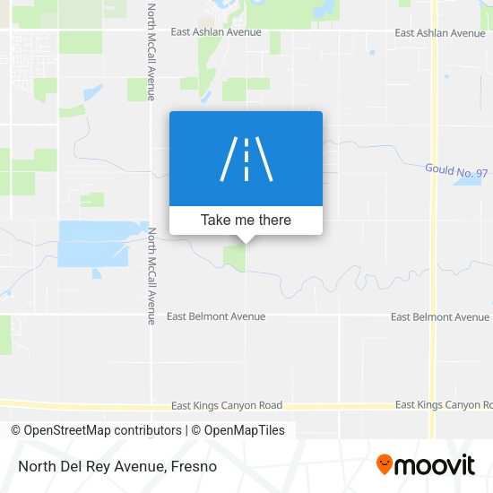 Mapa de North Del Rey Avenue