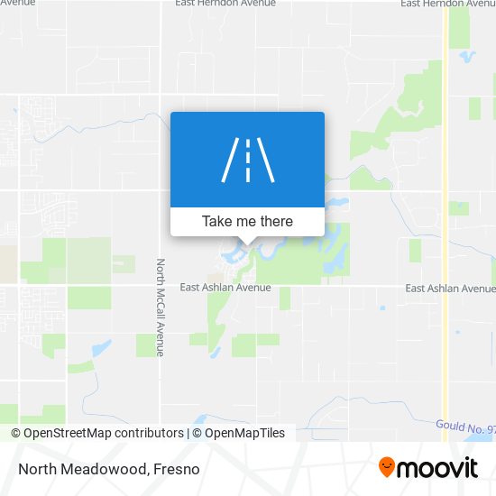 North Meadowood map