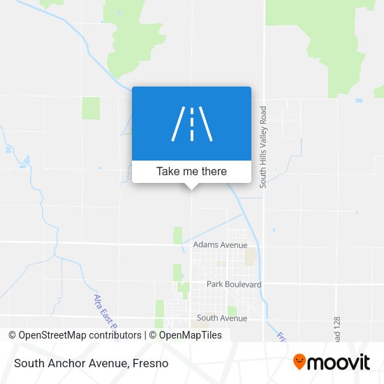Mapa de South Anchor Avenue