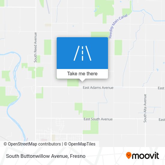 Mapa de South Buttonwillow Avenue