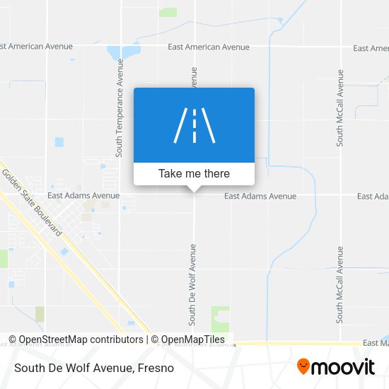 Mapa de South De Wolf Avenue