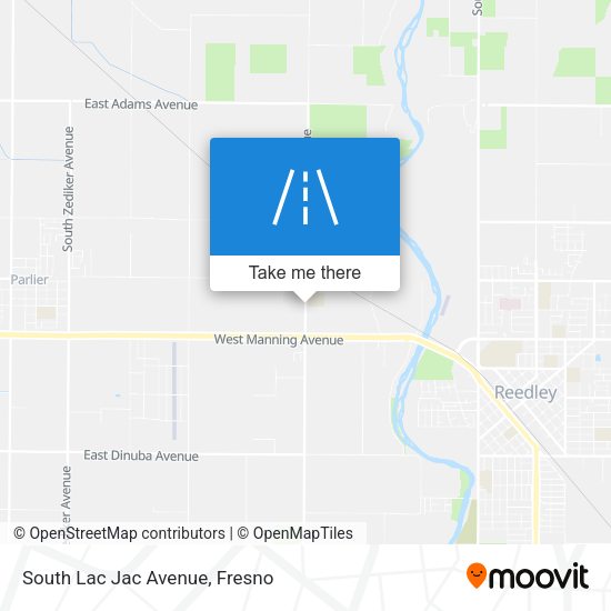 Mapa de South Lac Jac Avenue