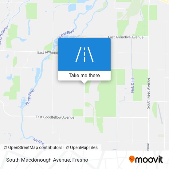 South Macdonough Avenue map
