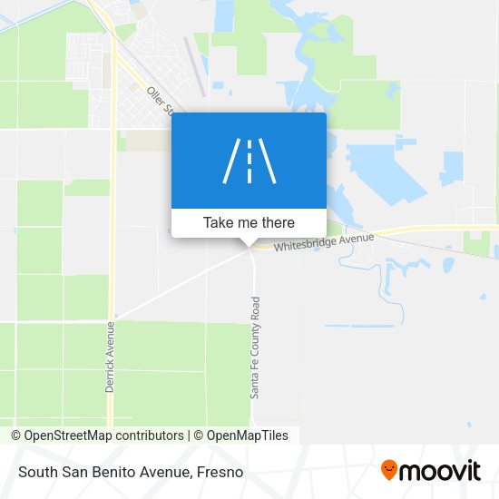 Mapa de South San Benito Avenue