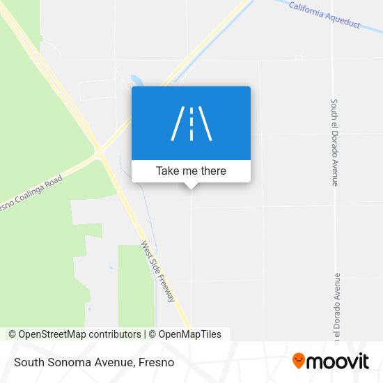 South Sonoma Avenue map