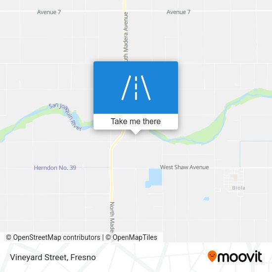Mapa de Vineyard Street