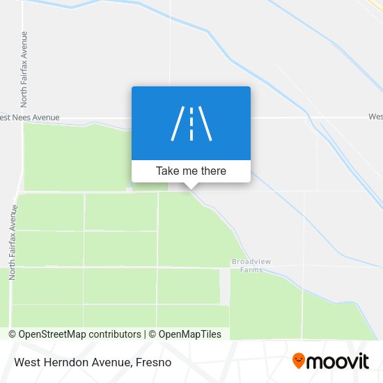 Mapa de West Herndon Avenue