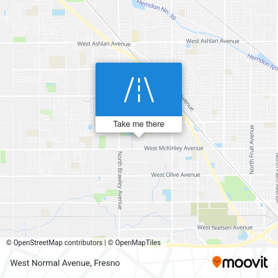 Mapa de West Normal Avenue