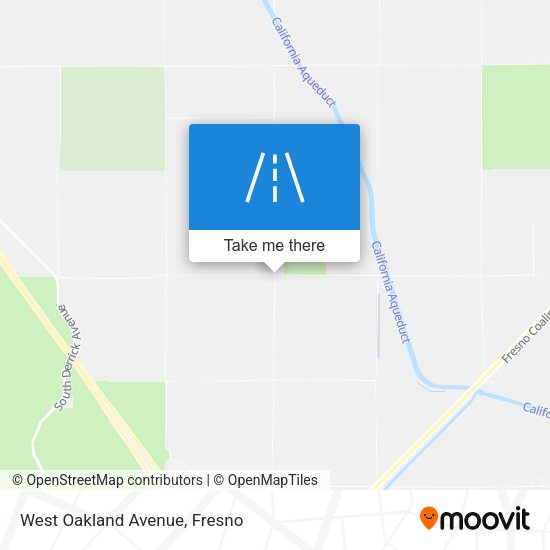 West Oakland Avenue map