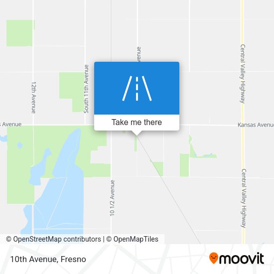 Mapa de 10th Avenue
