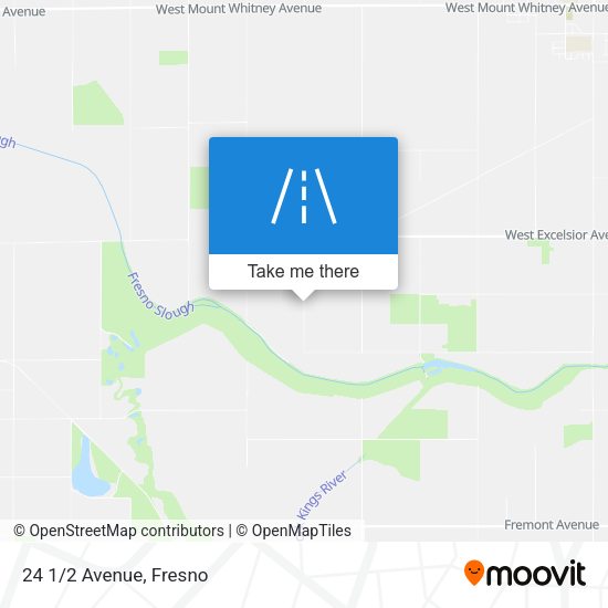 Mapa de 24 1/2 Avenue