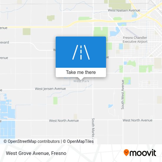 Mapa de West Grove Avenue